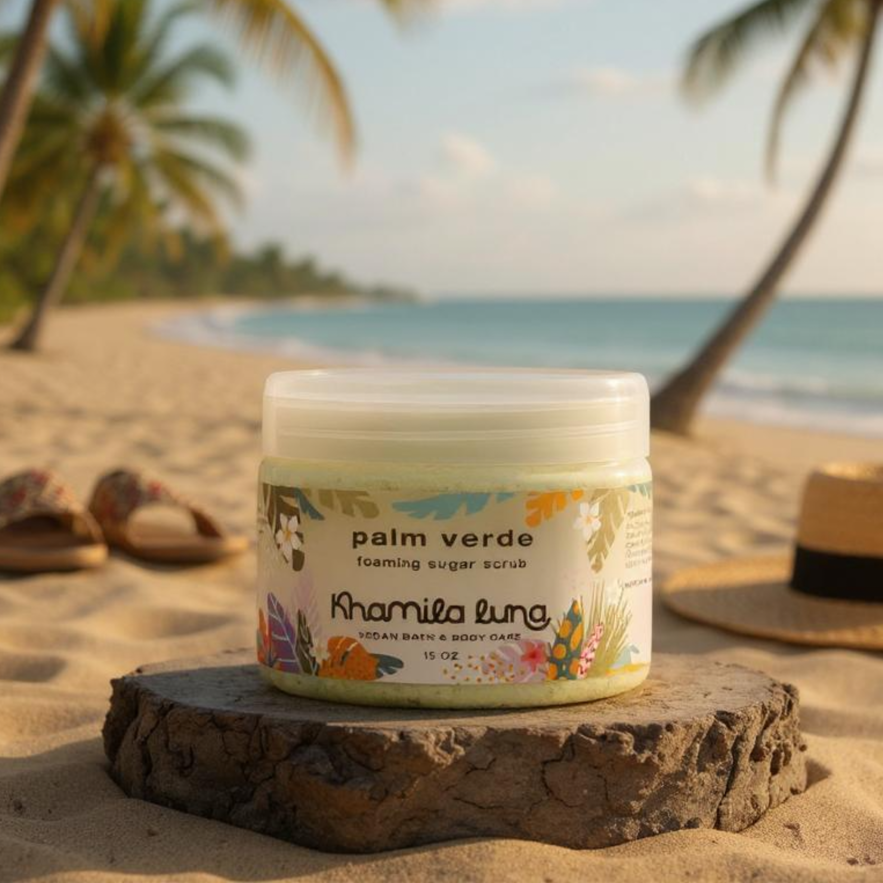 Palm Verde Foaming Scrub