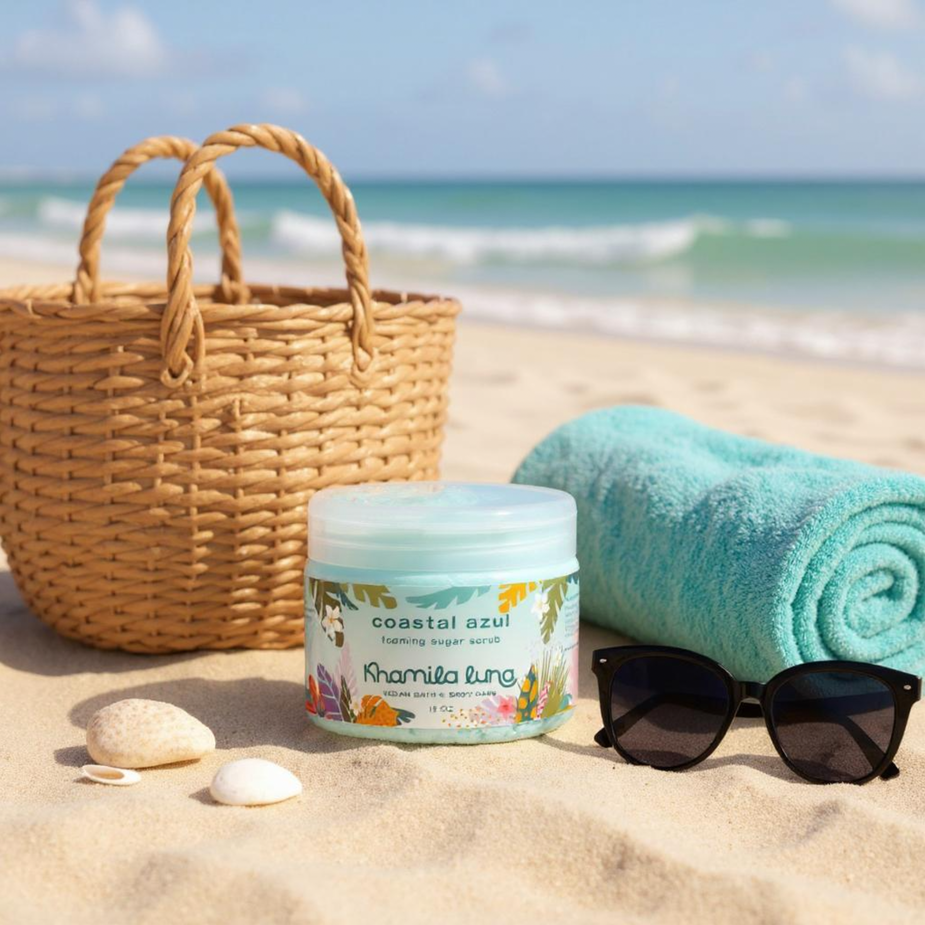 Coastal Azul Foaming Scrub