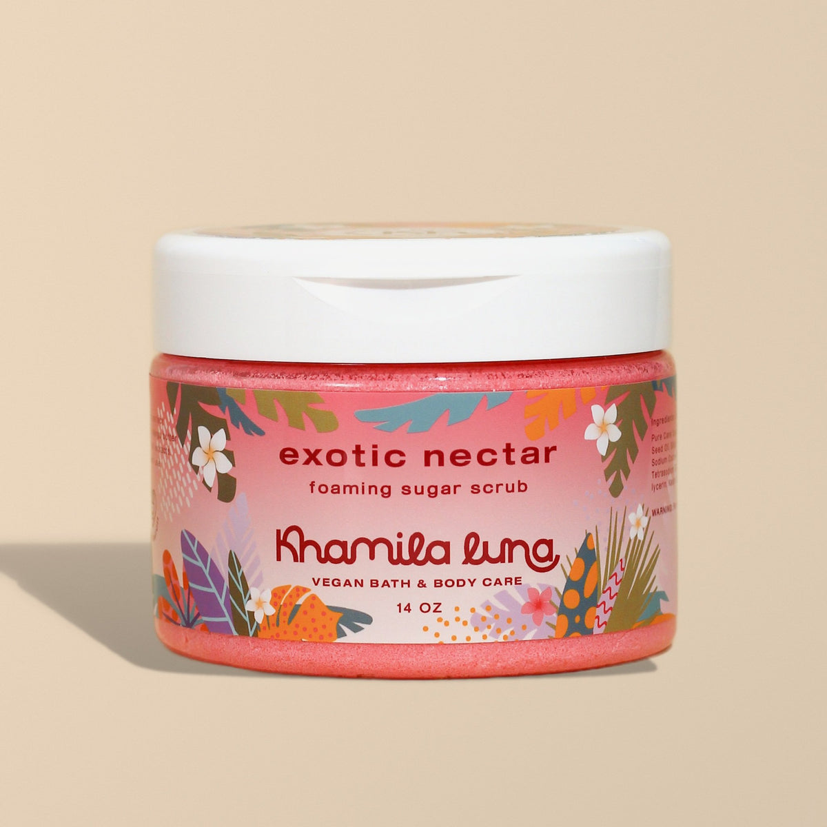 Exotic Nectar Foaming Sugar Scrub
