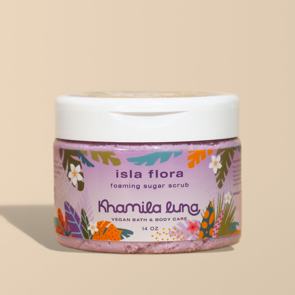 Isla Flora Foaming Sugar Scrub