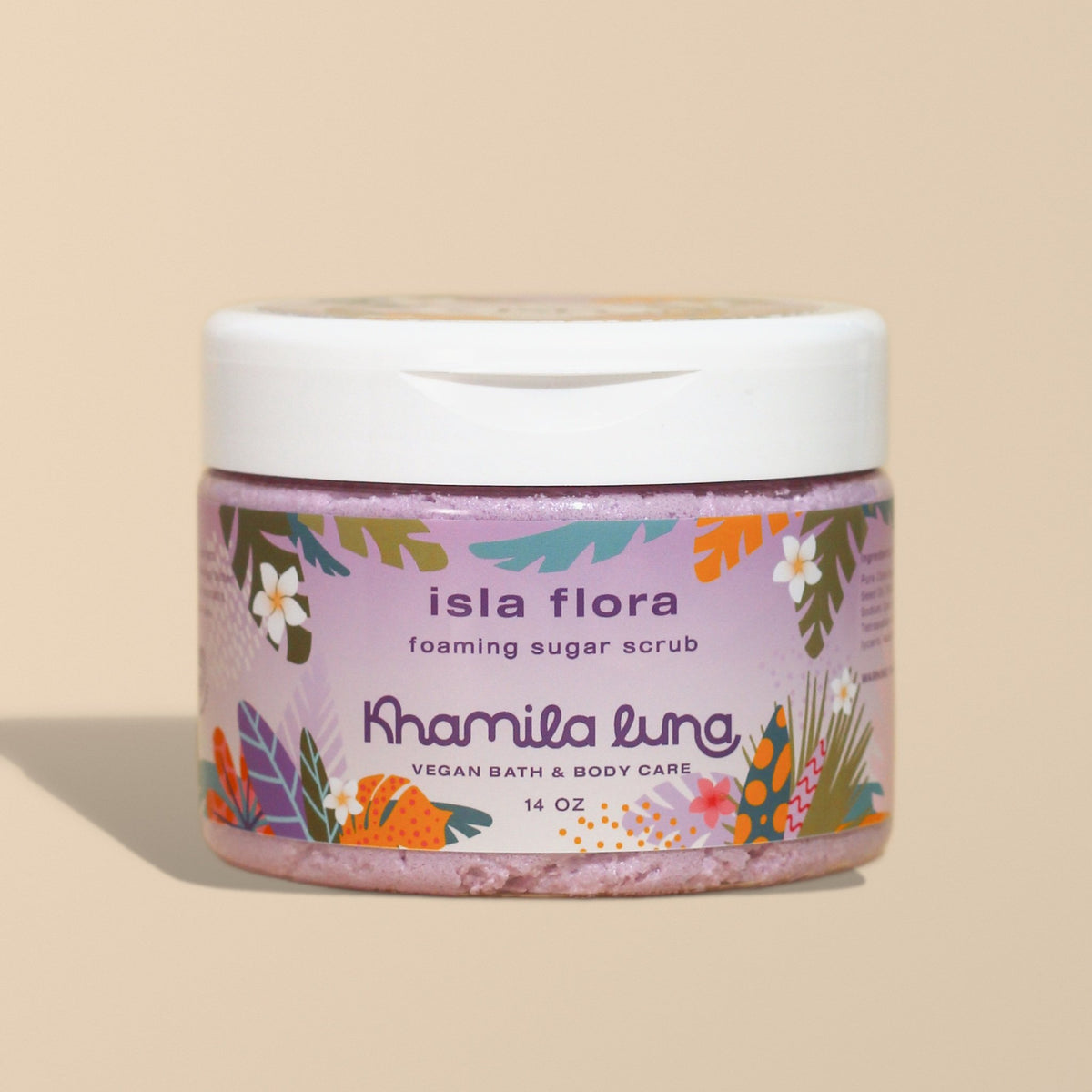 Isla Flora Foaming Sugar Scrub
