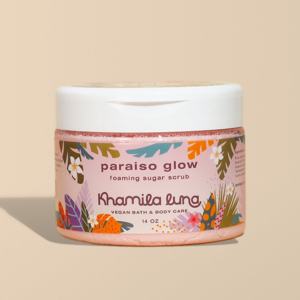 Paraíso Glow Foaming Sugar Scrub
