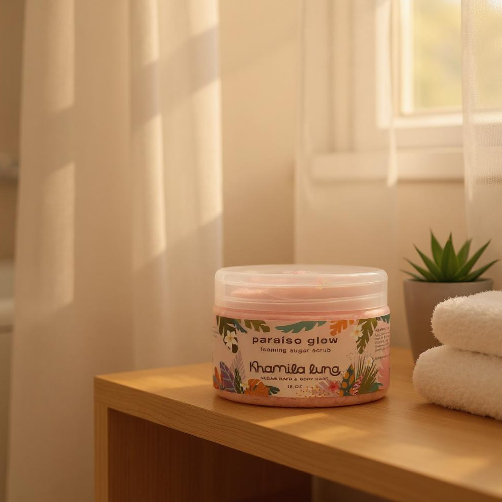 Paraíso Glow Foaming Scrub