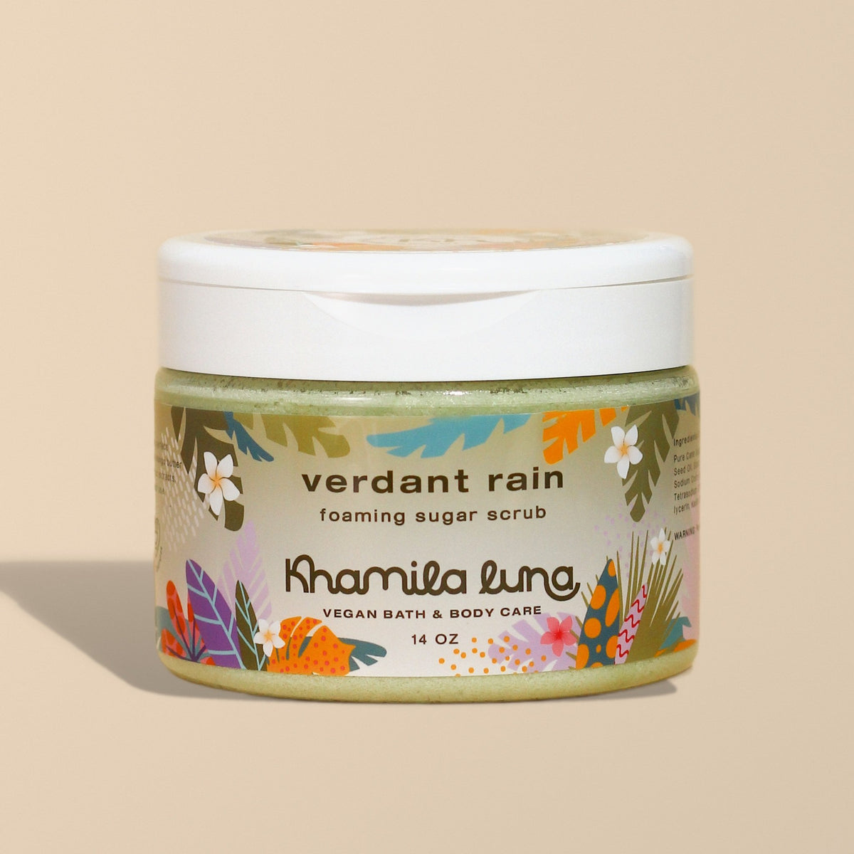 Verdant Rain Foaming Sugar Scrub